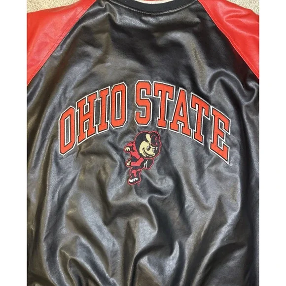 Ohio State Buckeyes Steve & Barry's Varsity Jacket - Picture 4 of 9